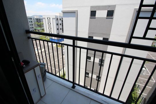 Varanda da Sala de apartamento para alugar com 2 quartos, 45m² em Barra Olímpica, Rio de Janeiro