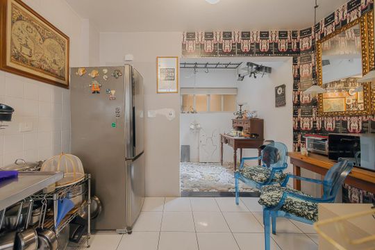 Cozinha de apartamento para alugar com 2 quartos, 112m² em Pinheiros, São Paulo