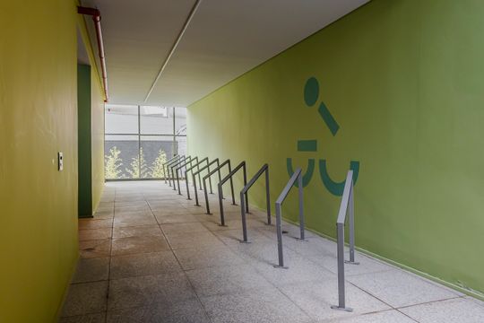 Bicicletário de kitnet/studio para alugar com 1 quarto, 29m² em Pinheiros, São Paulo