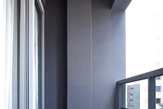Varanda de kitnet/studio à venda com 1 quarto, 22m² em Jardim Paulista, São Paulo