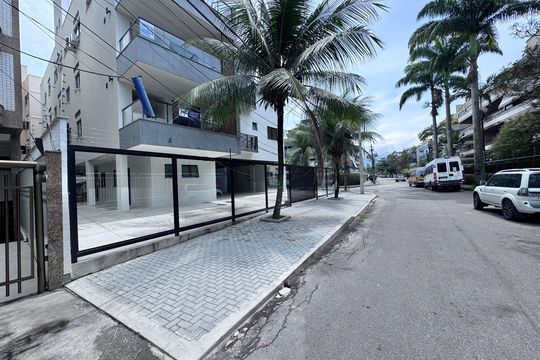 Fachada de apartamento à venda com 2 quartos, 60m² em Recreio dos Bandeirantes, Rio de Janeiro