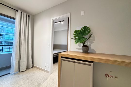 Studio de kitnet/studio para alugar com 1 quarto, 30m² em Vila Nova Conceição, São Paulo
