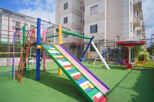 Área comum - Playground de apartamento à venda com 3 quartos, 51m² em Santos Dumont, São Leopoldo