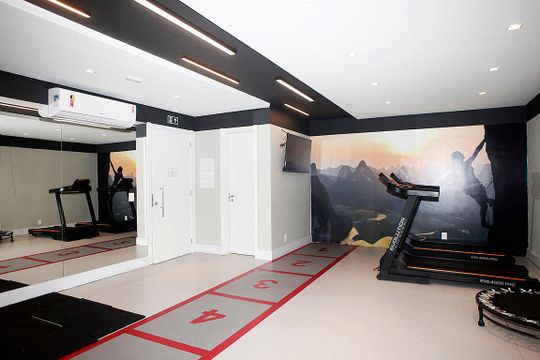 Área Comum - Academia de kitnet/studio à venda com 1 quarto, 34m² em Cidade Baixa, Porto Alegre