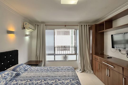 Apartamento para alugar com 1 quarto, 50m² em Gonzaga, Santos