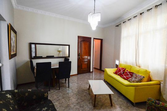 Sala de apartamento para alugar com 2 quartos, 72m² em Tijuca, Rio de Janeiro