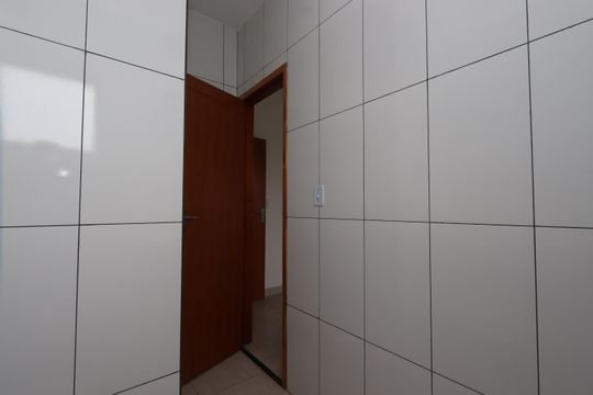 Banheiro da Suíte de apartamento à venda com 1 quarto, 50m² em Cidade Continental, São Paulo