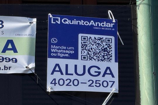 Placa de apartamento para alugar com 1 quarto, 60m² em Scharlau, São Leopoldo
