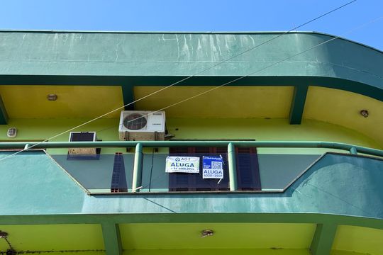 placa fachada de apartamento para alugar com 1 quarto, 60m² em Scharlau, São Leopoldo