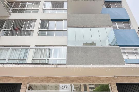 Fachada + plaquinha de apartamento à venda com 2 quartos, 90m² em Santo Antônio, São Caetano do Sul