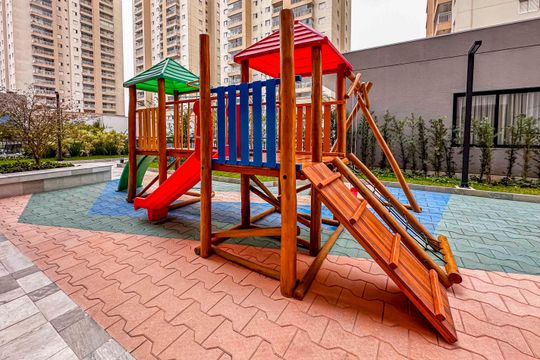 Área comum - Playground de apartamento à venda com 3 quartos, 93m² em Campestre, Santo André