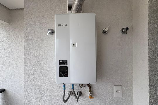 Área de Serviço de apartamento à venda com 3 quartos, 93m² em Campestre, Santo André