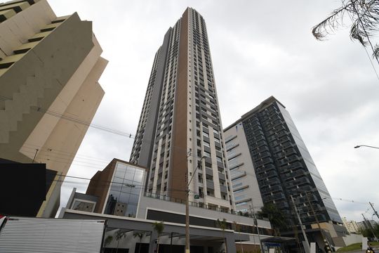 Fachada do Prédio de kitnet/studio à venda com 1 quarto, 46m² em Centro, Campinas