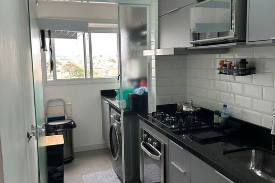 Cozinha de apartamento à venda com 2 quartos, 55m² em Aricanduva, São Paulo