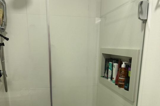 Banheiro da Suíte de apartamento à venda com 2 quartos, 55m² em Aricanduva, São Paulo