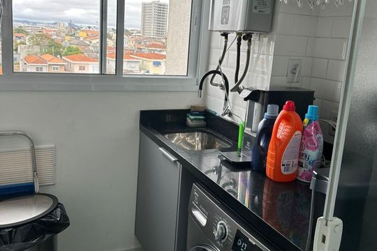 Área de Serviço de apartamento à venda com 2 quartos, 55m² em Aricanduva, São Paulo