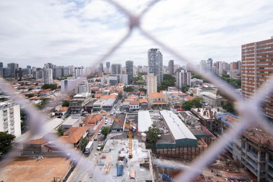 Vista da Varanda de apartamento à venda com 2 quartos, 58m² em Chácara Santo Antônio (zona Sul), São Paulo