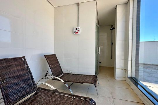 Área comum de apartamento à venda com 2 quartos, 91m² em São Pedro, Belo Horizonte