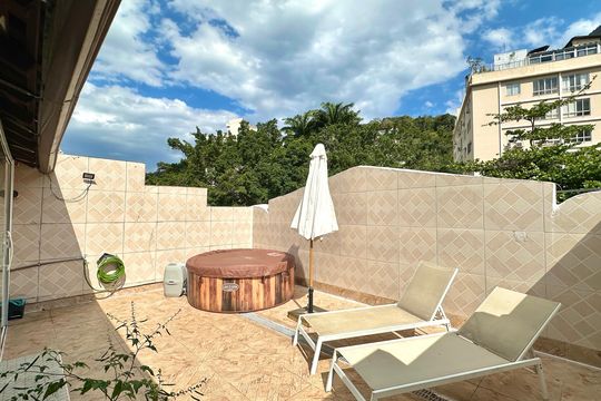 Area Externa de apartamento à venda com 2 quartos, 120m² em Gávea, Rio de Janeiro