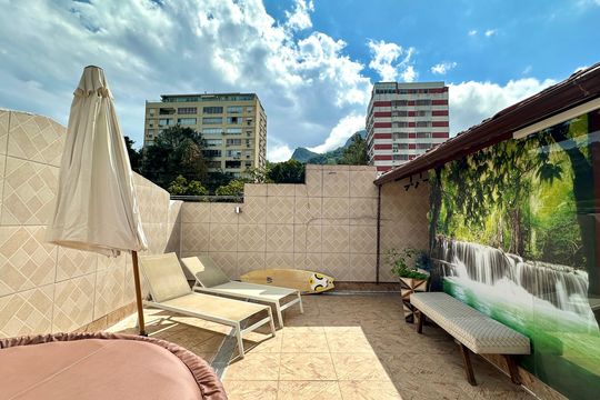 Area Externa de apartamento à venda com 2 quartos, 120m² em Gávea, Rio de Janeiro