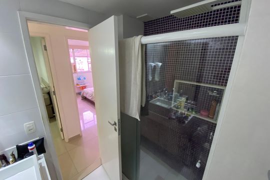 Banheiro de apartamento à venda com 3 quartos, 114m² em Méier, Rio de Janeiro