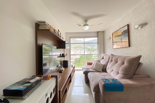Sala de apartamento à venda com 3 quartos, 114m² em Méier, Rio de Janeiro
