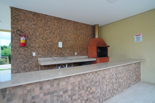 Área comum - Churrasqueira de apartamento à venda com 2 quartos, 48m² em Morro Santana, Porto Alegre