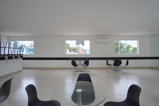 Área comum - Salão de Festas de apartamento à venda com 2 quartos, 48m² em Morro Santana, Porto Alegre