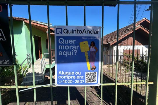 Placa de casa à venda com 3 quartos, 70m² em Ouro Branco, Novo Hamburgo