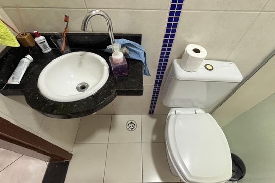 Casa 2 - Suite Banheiro de casa à venda com 4 quartos, 202m² em Parque das Nações, Santo André