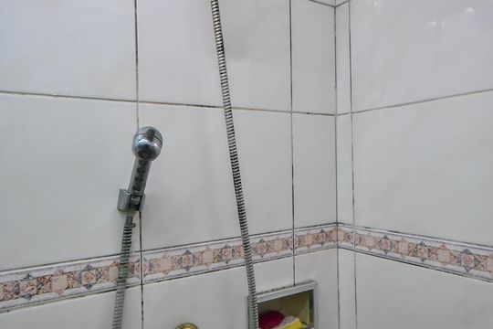 Chuveiro do Banheiro de apartamento à venda com 2 quartos, 55m² em Jardim Umarizal, São Paulo
