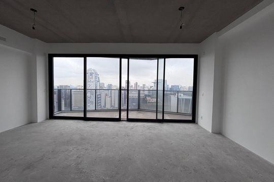 Sala de apartamento à venda com 1 quarto, 115m² em Vila Olímpia, São Paulo