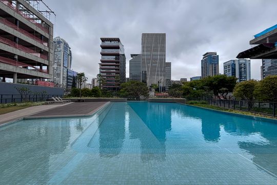 Área comum de kitnet/studio à venda com 1 quarto, 42m² em Vila Olímpia, São Paulo