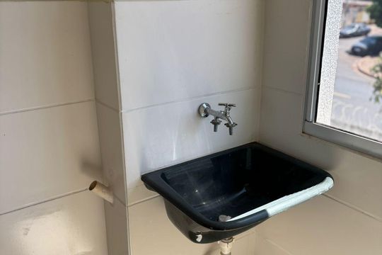 Cozinha e Área de Serviço de apartamento para alugar com 2 quartos, 42m² em Valentina Figueiredo, Ribeirão Preto
