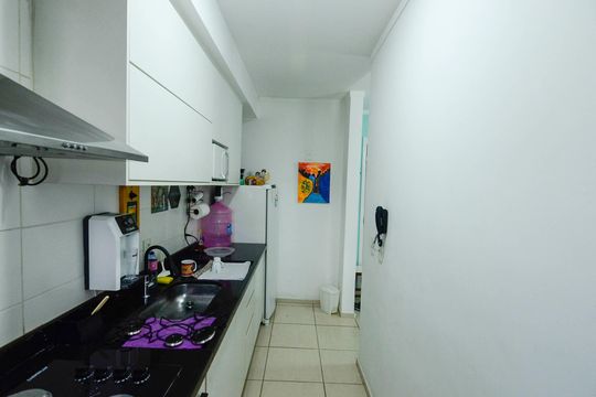 Cozinha de apartamento à venda com 2 quartos, 58m² em Imperial de São Cristóvão, Rio de Janeiro