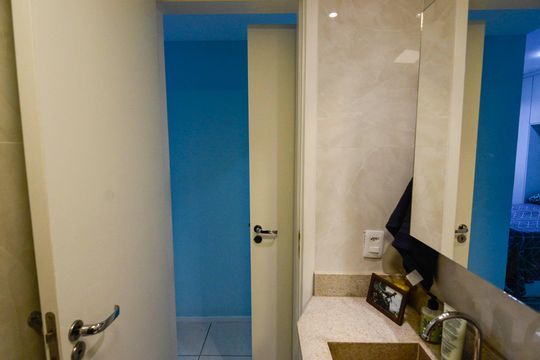 Banheiro da Suíte de apartamento à venda com 2 quartos, 58m² em Imperial de São Cristóvão, Rio de Janeiro