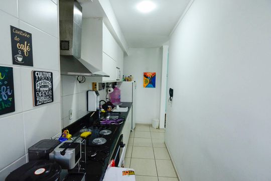 Área de Serviço de apartamento à venda com 2 quartos, 58m² em Imperial de São Cristóvão, Rio de Janeiro