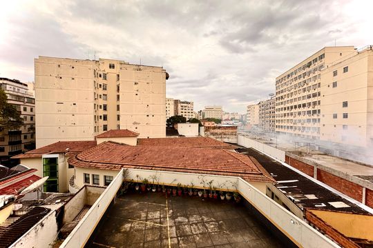 Vista Varanda de apartamento para alugar com 1 quarto, 48m² em Catete, Rio de Janeiro