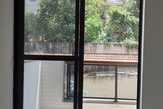 Varanda do Quarto da Suíte de apartamento à venda com 3 quartos, 117m² em Freguesia (jacarepaguá), Rio de Janeiro