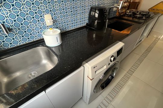 Área de Serviço de apartamento à venda com 2 quartos, 69m² em Bonfim, Campinas