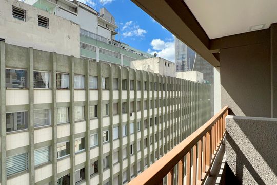 Sacada de kitnet/studio à venda com 1 quarto, 21m² em Jardim Paulista, São Paulo