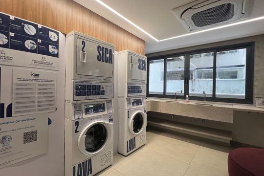 Lavanderia de kitnet/studio à venda com 1 quarto, 21m² em Jardim Paulista, São Paulo