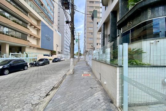Fachada de apartamento para alugar com 2 quartos, 82m² em Aviação, Praia Grande