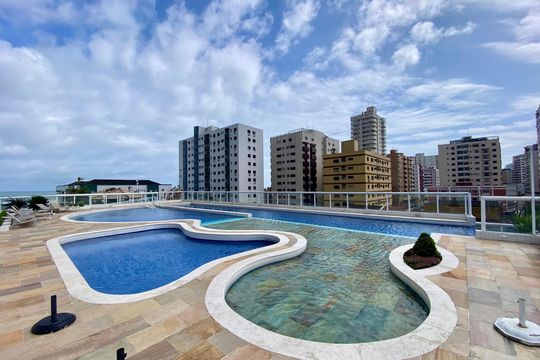 Área comum de apartamento para alugar com 2 quartos, 82m² em Aviação, Praia Grande