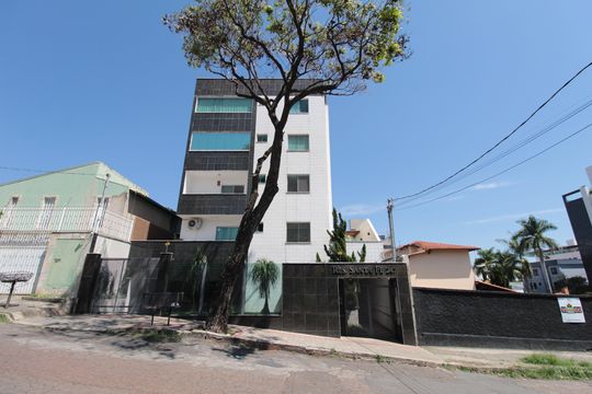 Fachada de apartamento à venda com 3 quartos, 95m² em Castelo, Belo Horizonte
