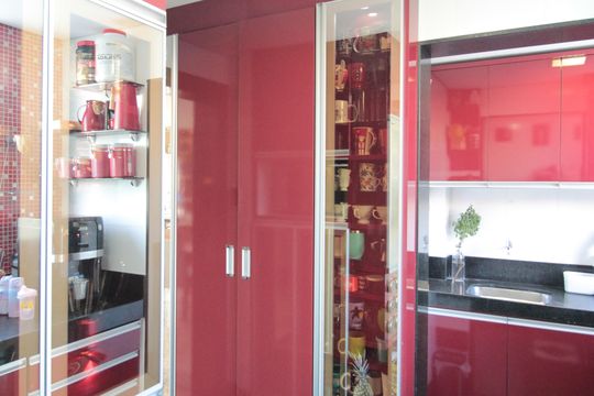 Cozinha e Área de Serviço de apartamento à venda com 3 quartos, 95m² em Castelo, Belo Horizonte