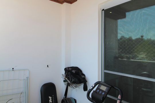 Varanda da Sala de apartamento à venda com 3 quartos, 95m² em Castelo, Belo Horizonte