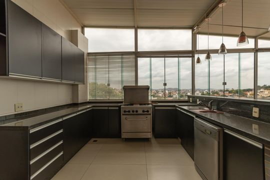 Espaço Gourmet de apartamento à venda com 4 quartos, 180m² em Santa Amelia, Belo Horizonte