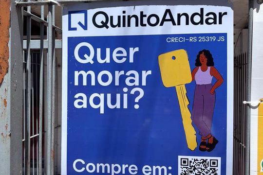 Placa de apartamento à venda com 3 quartos, 138m² em Farroupilha, Porto Alegre