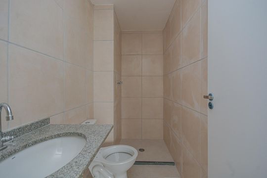 Banheiro de apartamento à venda com 2 quartos, 46m² em Socorro, São Paulo